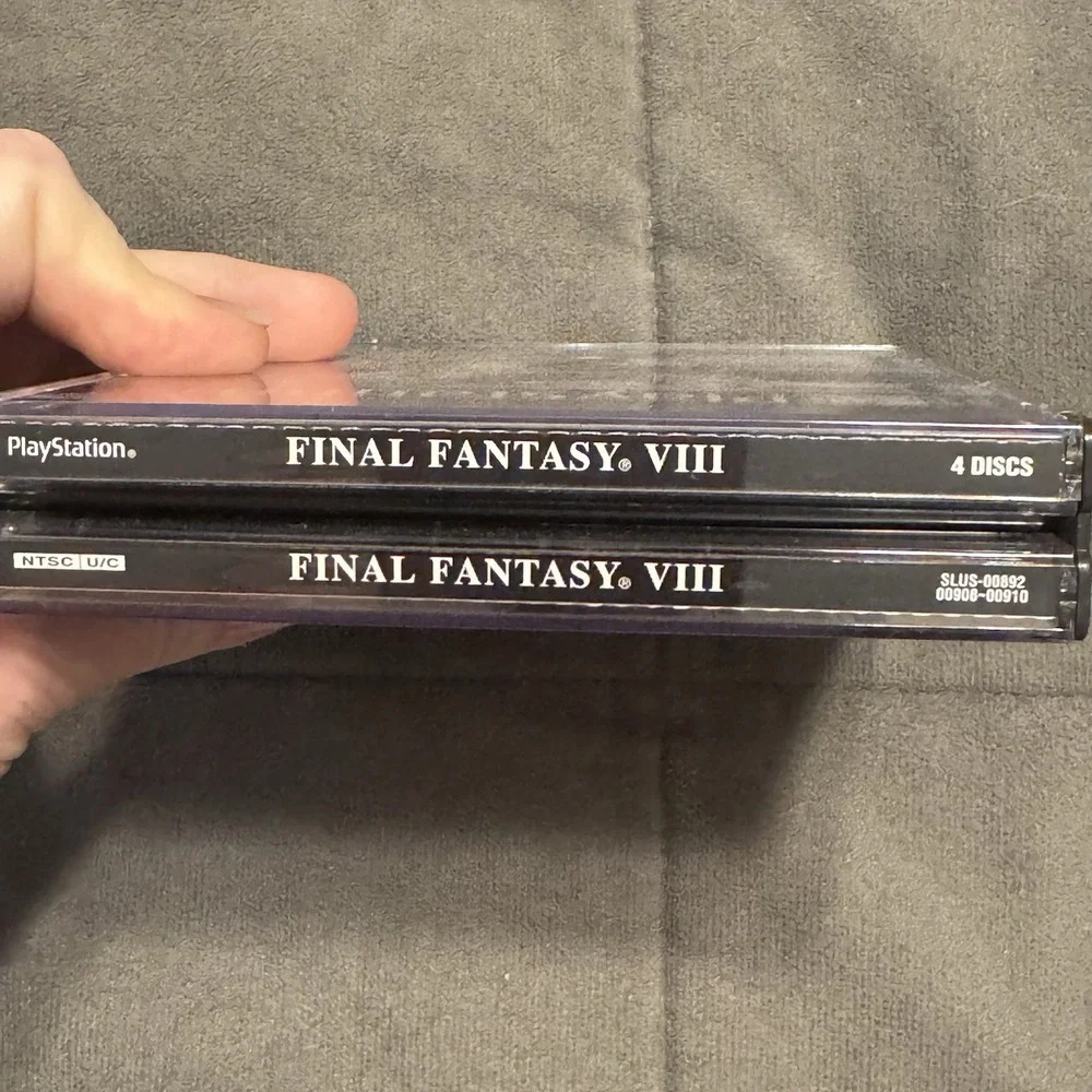 Final Fantasy VIII PS1 PlayStation Complete CIB + Reg. Card & Mini Walkthrough
